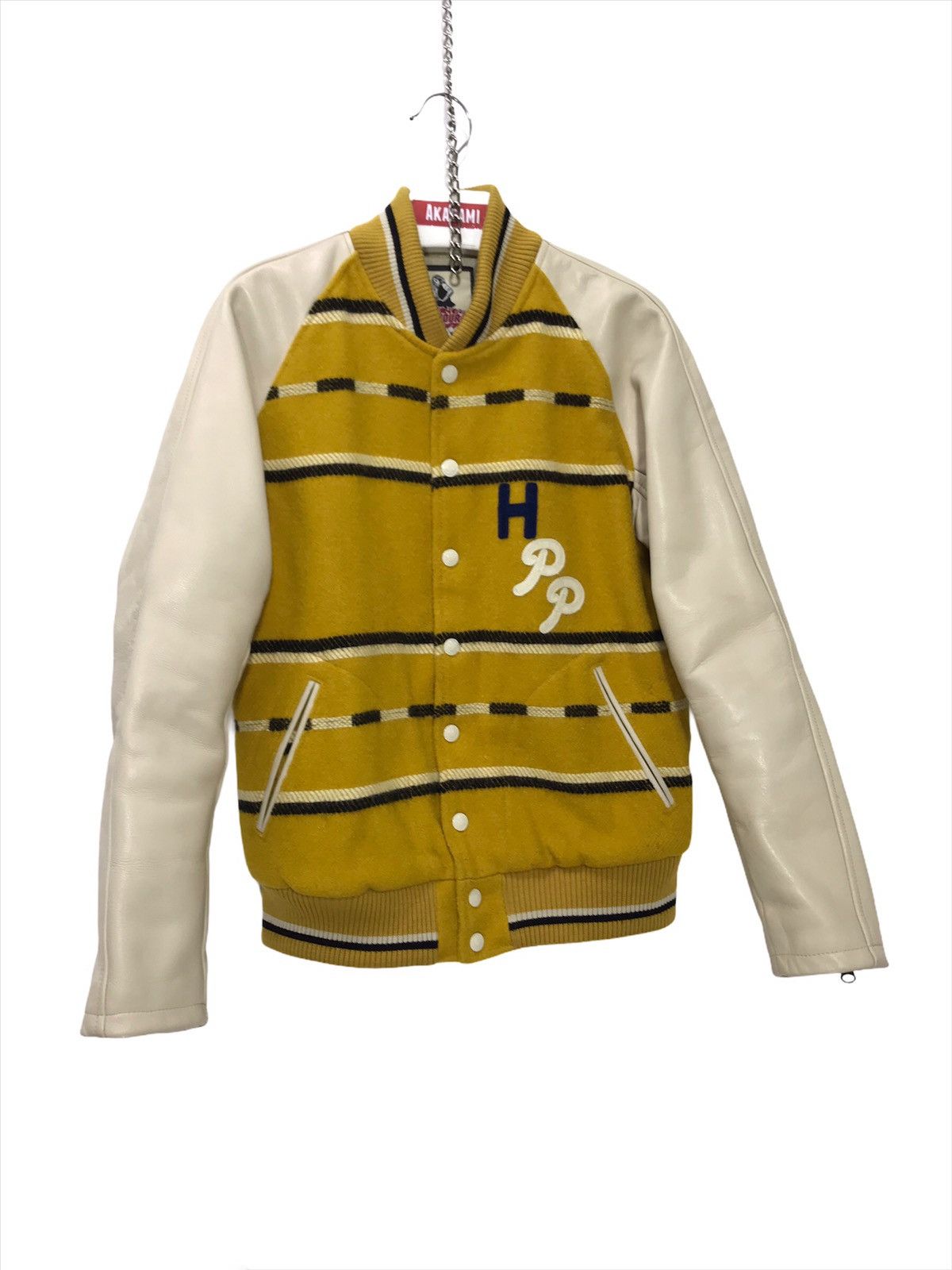 Hysteric Glamour ⚡Hysteric Varsity⚡Performance Embroydery Wool Leather 2🟩8 Size US S / EU 44-46 / 1 - 4 Thumbnail