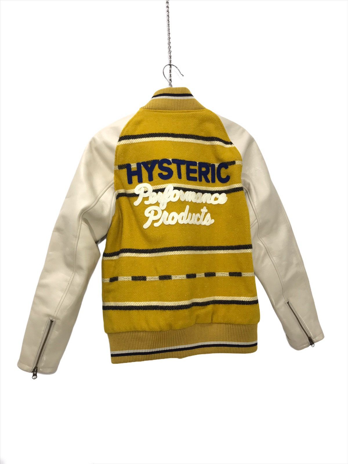 Hysteric Glamour ⚡Hysteric Varsity⚡Performance Embroydery Wool Leather 2🟩8 Size US S / EU 44-46 / 1 - 1 Thumbnail