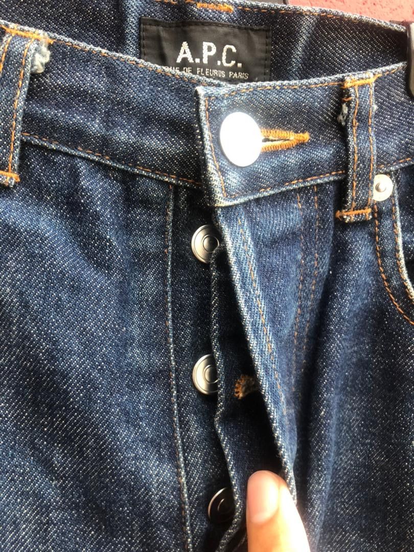 A.P.C. × Vintage Vintage A.P.C Designer Fashion Style Denim Size US 28 / EU 44 - 9 Thumbnail
