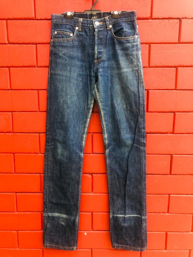 A.P.C. × Vintage Vintage A.P.C Designer Fashion Style Denim Size US 28 / EU 44 - 1 Thumbnail