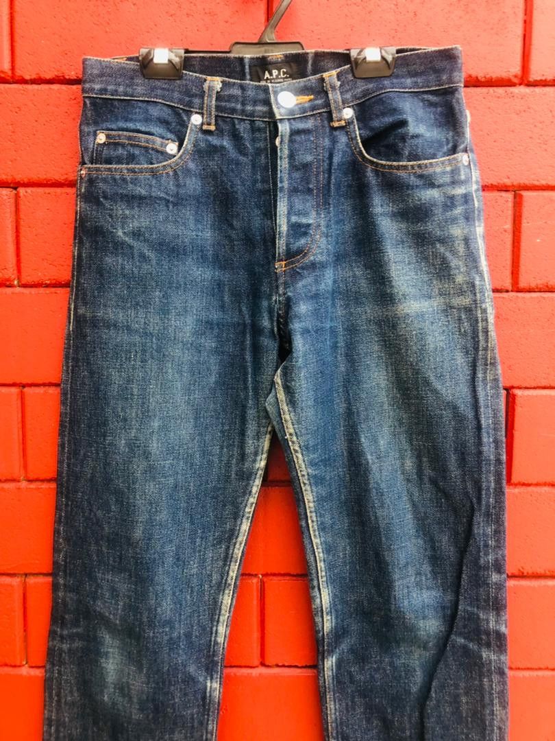 A.P.C. × Vintage Vintage A.P.C Designer Fashion Style Denim Size US 28 / EU 44 - 3 Thumbnail