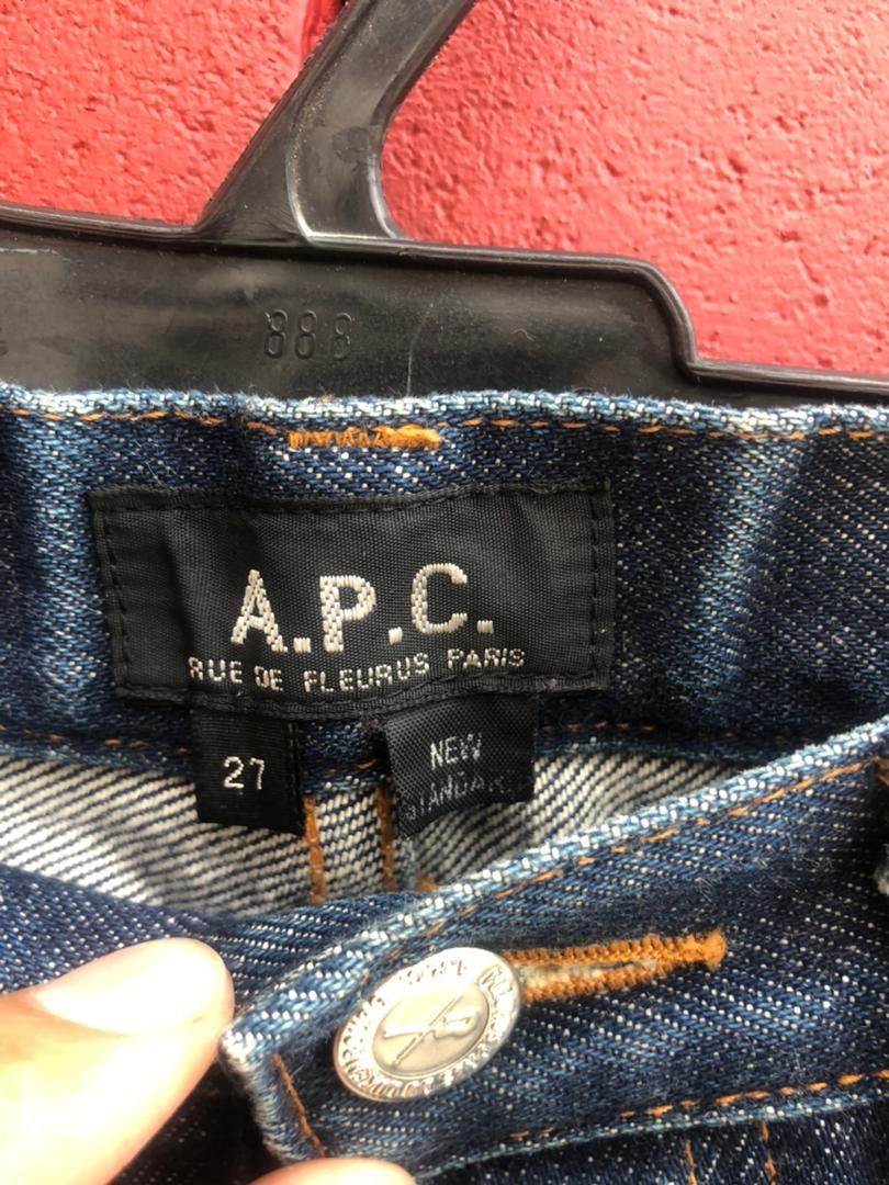 A.P.C. × Vintage Vintage A.P.C Designer Fashion Style Denim Size US 28 / EU 44 - 8 Thumbnail