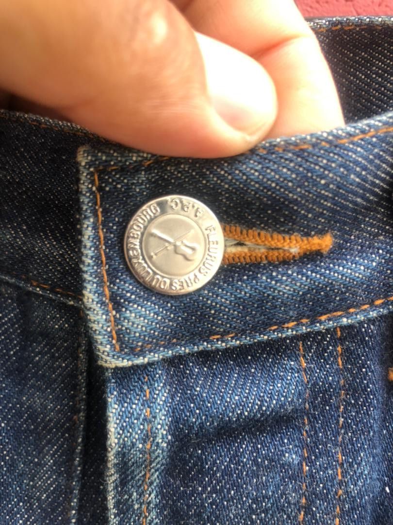 A.P.C. × Vintage Vintage A.P.C Designer Fashion Style Denim Size US 28 / EU 44 - 6 Thumbnail