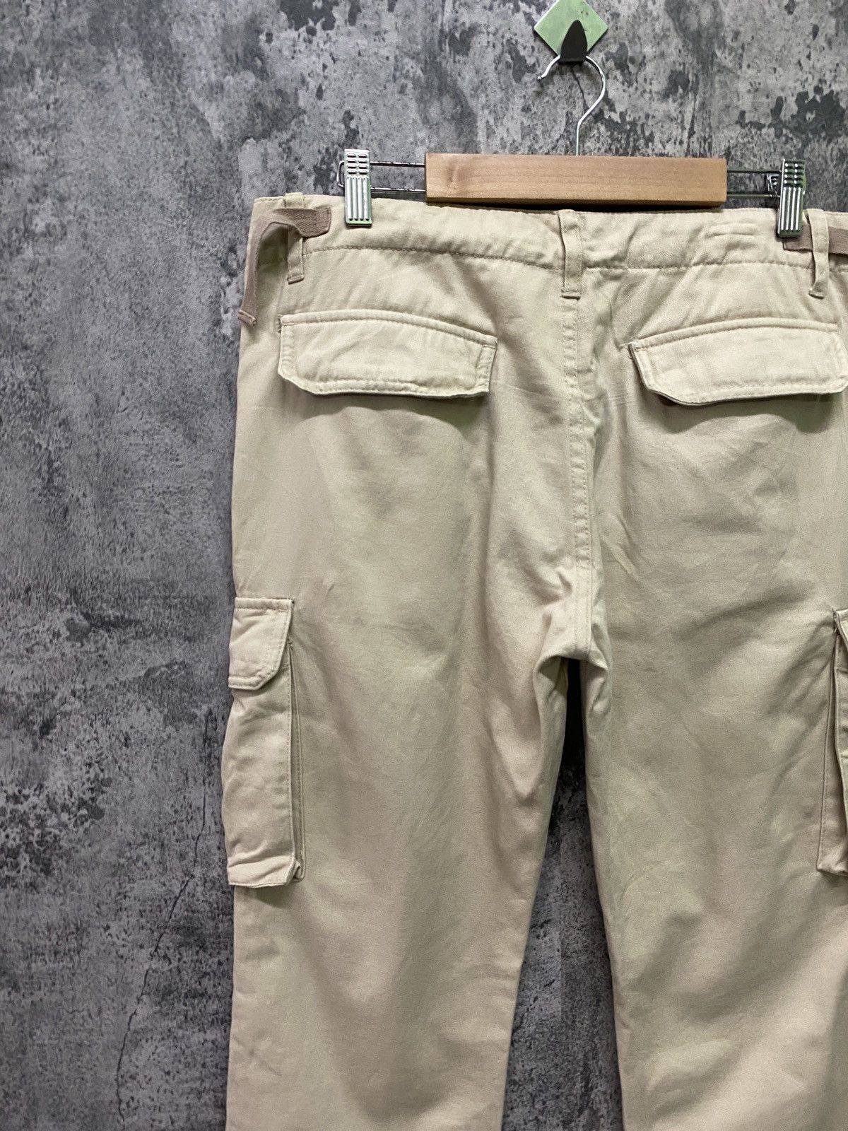 Japanese Brand DUFFER LONDON 6 Pocket Cargo Pants Size US 32 / EU 48 - 10 Thumbnail