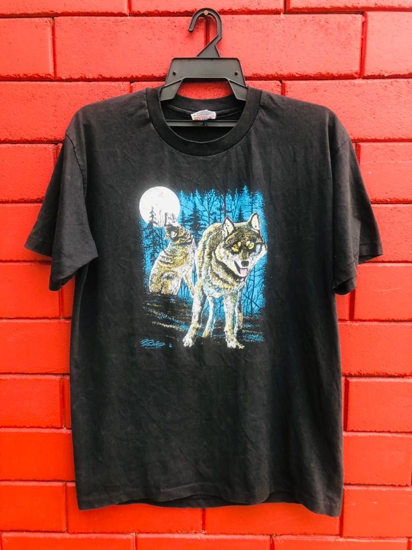 Japanese Brand × Vintage Vintage Hanes 80s Streetwear Fashion Style Shirt Size US M / EU 48-50 / 2 - 1 Thumbnail