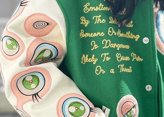Saint Michael SAINT Mxxxxxx Michael Takashi Murakami Varsity Jacket green Size US M / EU 48-50 / 2 - 13 Thumbnail