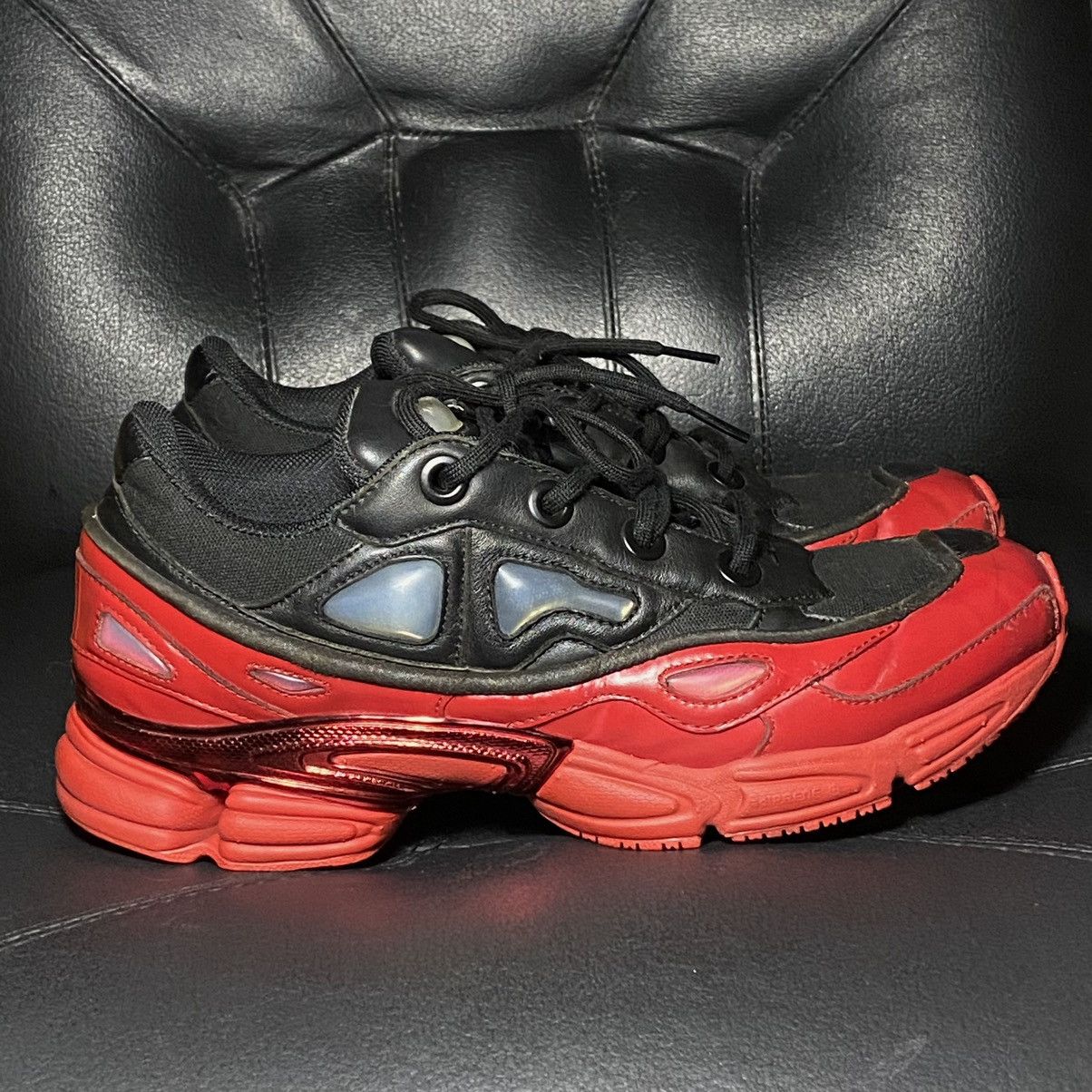 Adidas Raf Simons Raf Simons x Ozweego 3 Core Black Scarlet 2017 Grailed