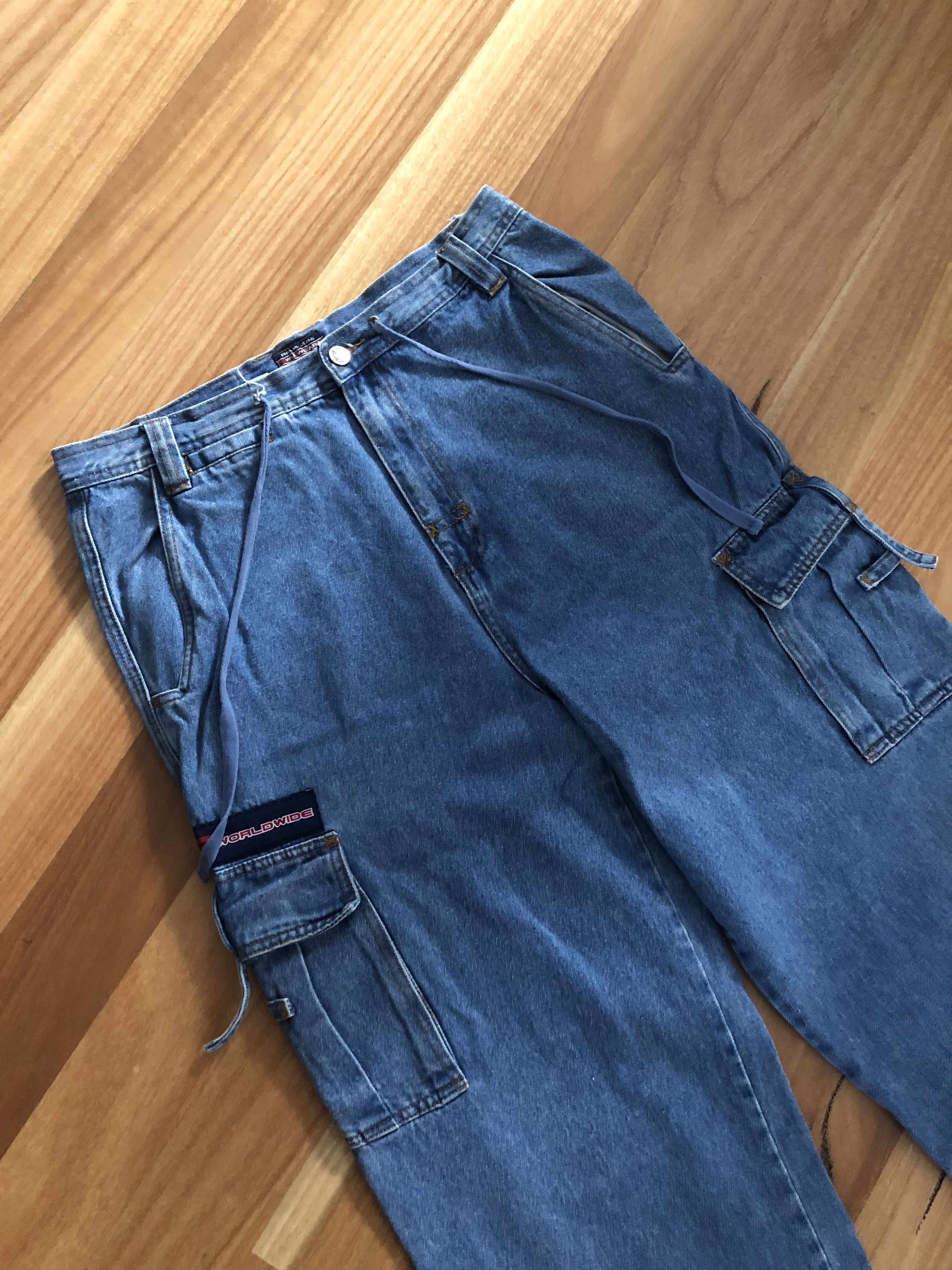 Wu-Tang Clan Cargo Pants - Denim Size US 34 / EU 50 - 1 Thumbnail