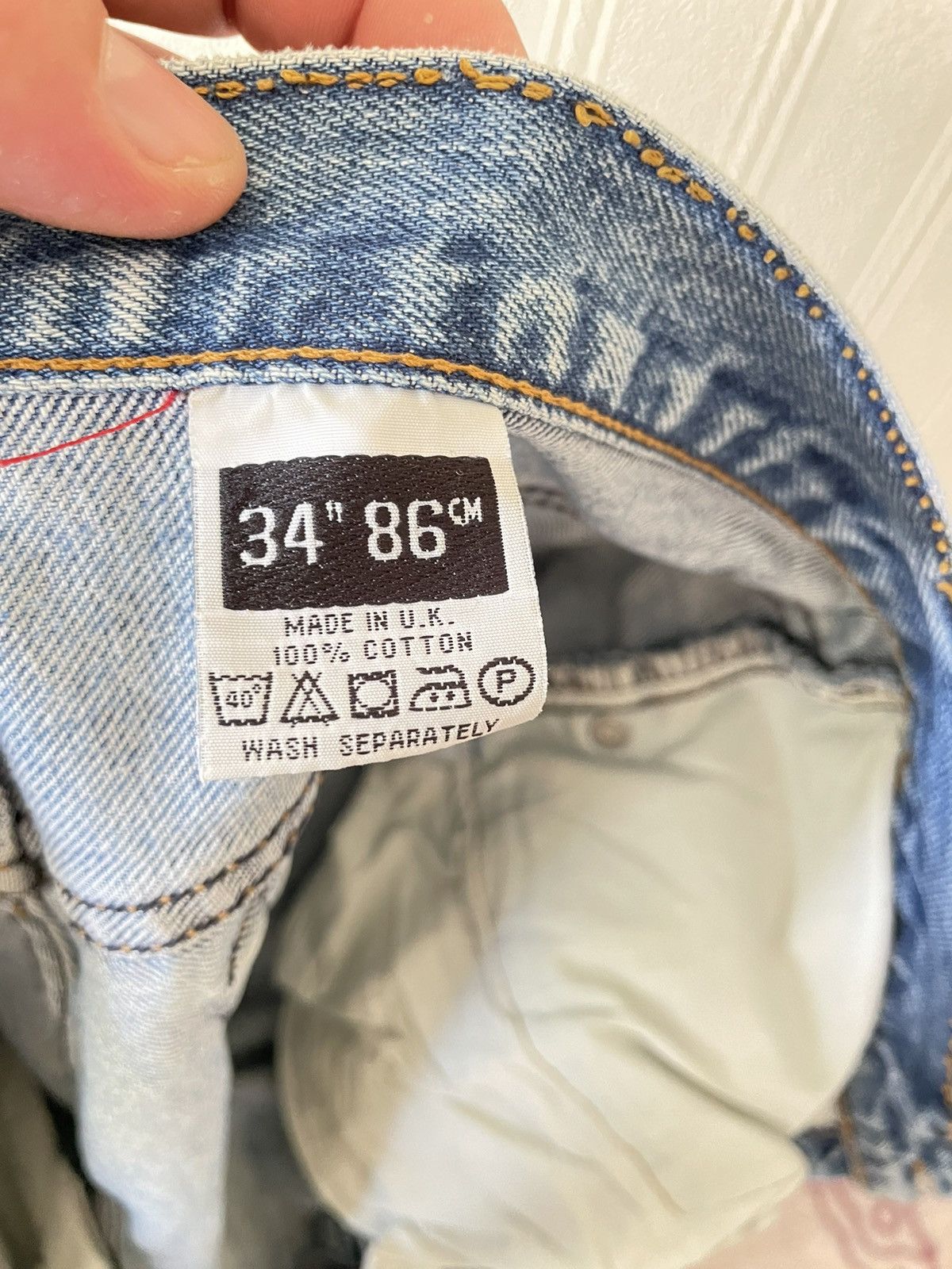 Levi's × Levi's Vintage Clothing Vintage Levis 501 jeans Size US 34 / EU 50 - 6 Thumbnail
