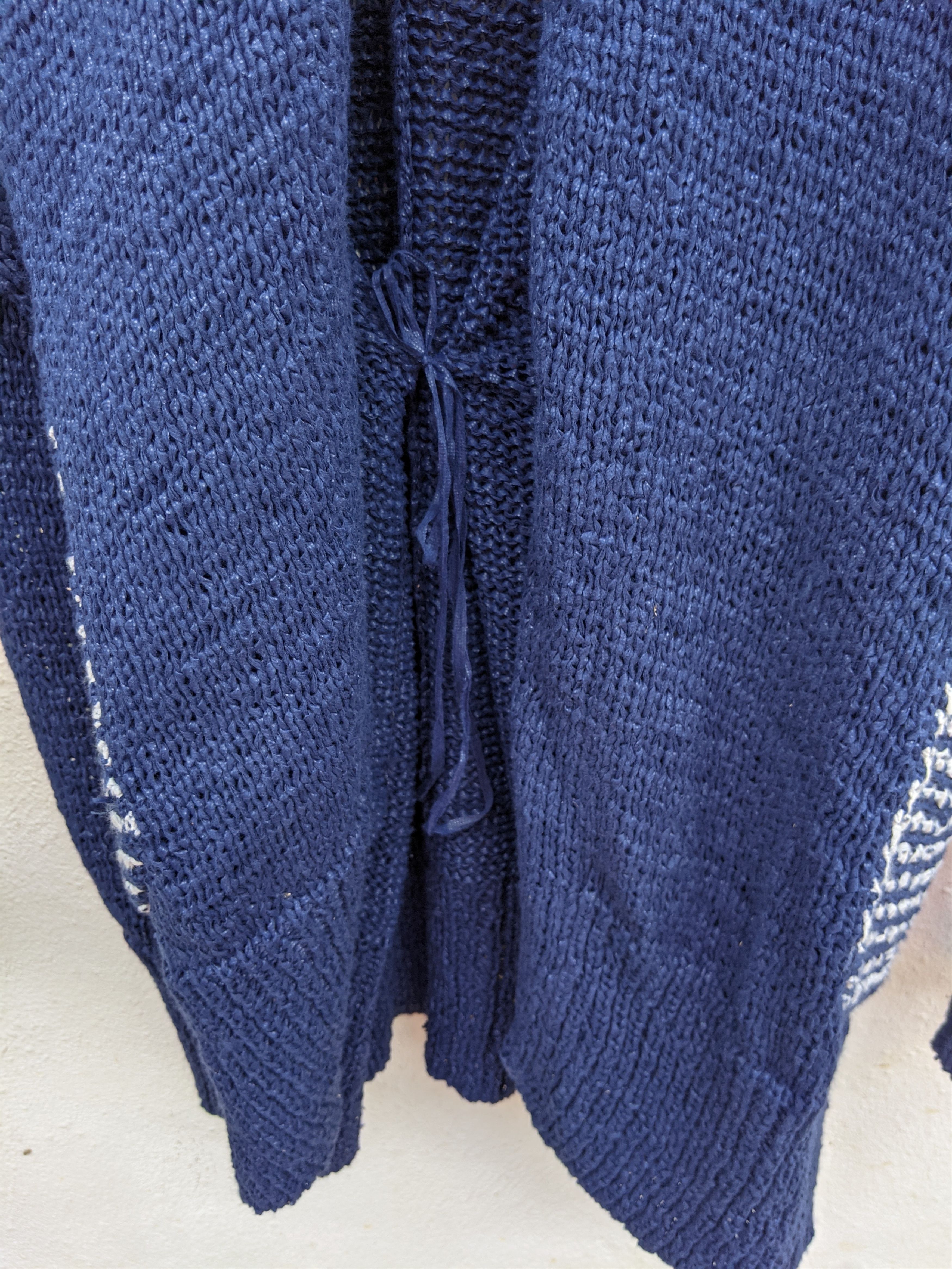 Issey Miyake TSUMORI CHISATO NET LONG CARDIGAN Size US L / EU 52-54 / 3 - 7 Thumbnail