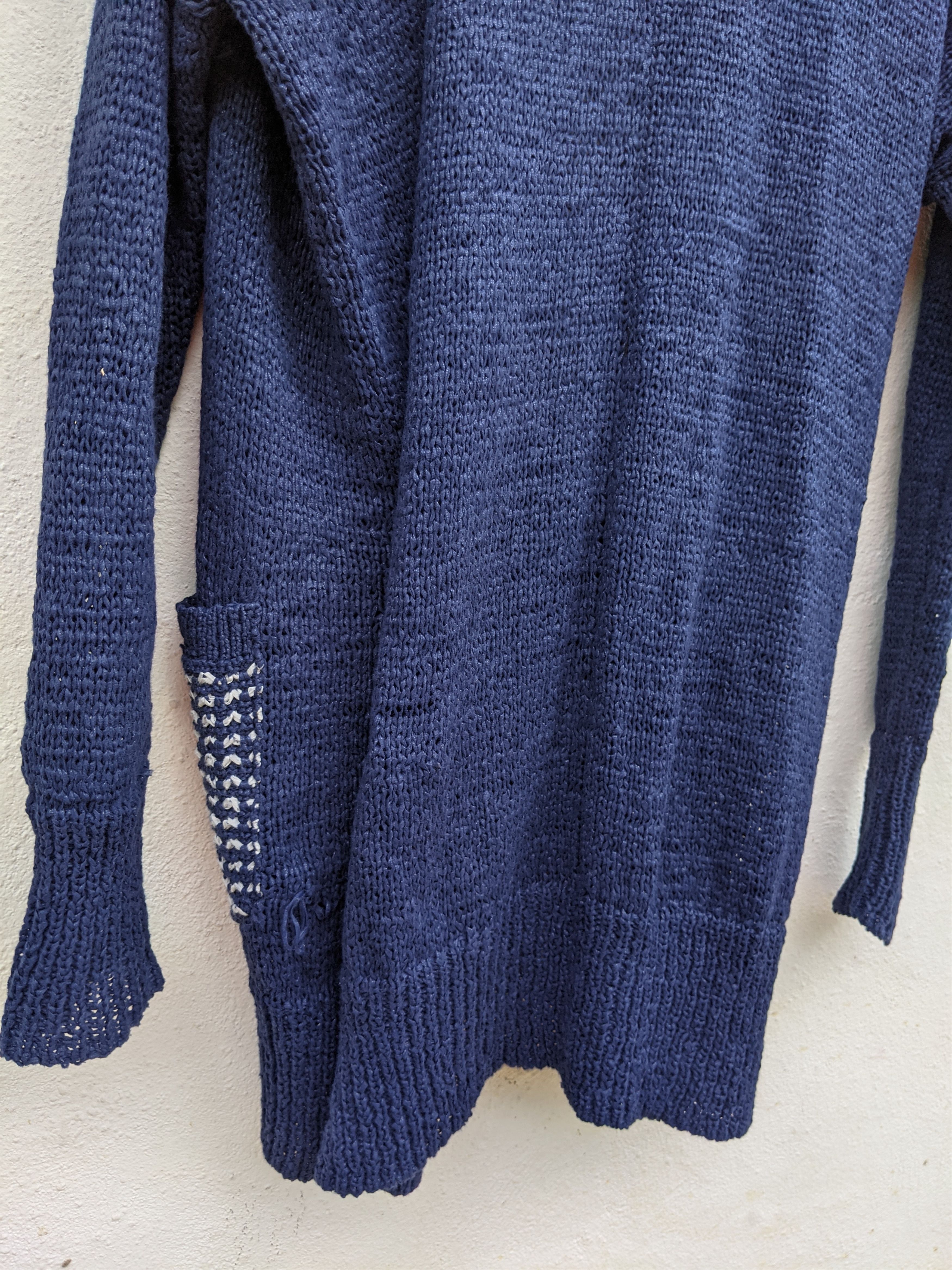Issey Miyake TSUMORI CHISATO NET LONG CARDIGAN Size US L / EU 52-54 / 3 - 5 Thumbnail