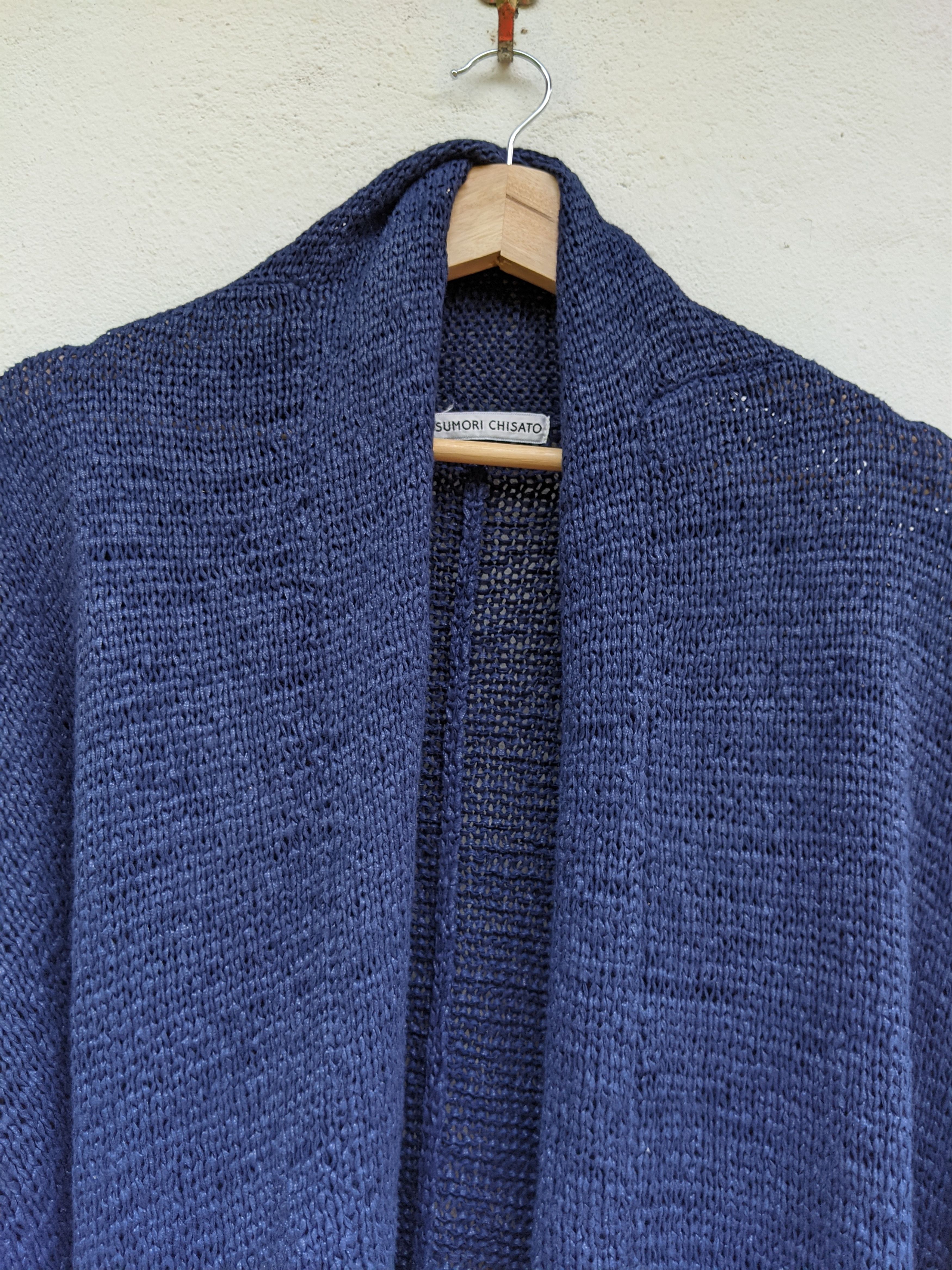 Issey Miyake TSUMORI CHISATO NET LONG CARDIGAN Size US L / EU 52-54 / 3 - 6 Thumbnail