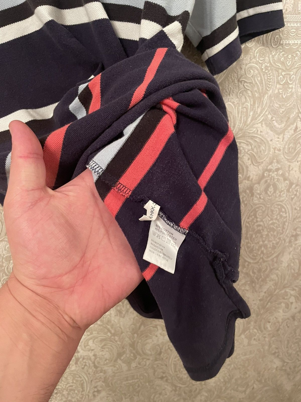 Vintage × Yves Saint Laurent YSL Yves Saint Laurent vintage luxury polo tee Size US L / EU 52-54 / 3 - 4 Thumbnail