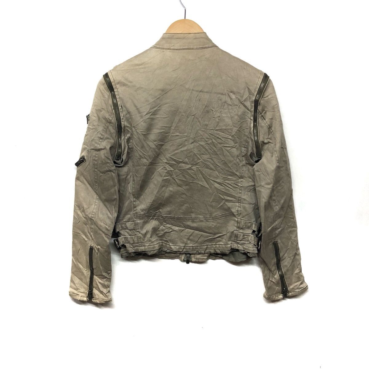 Japanese Brand × Seditionaries × Yasuyuki Ishii Yasuyuki Ishii Jacket Cafe Racer Punk Multi Zipper Jacket Size US S / EU 44-46 / 1 - 2 Thumbnail
