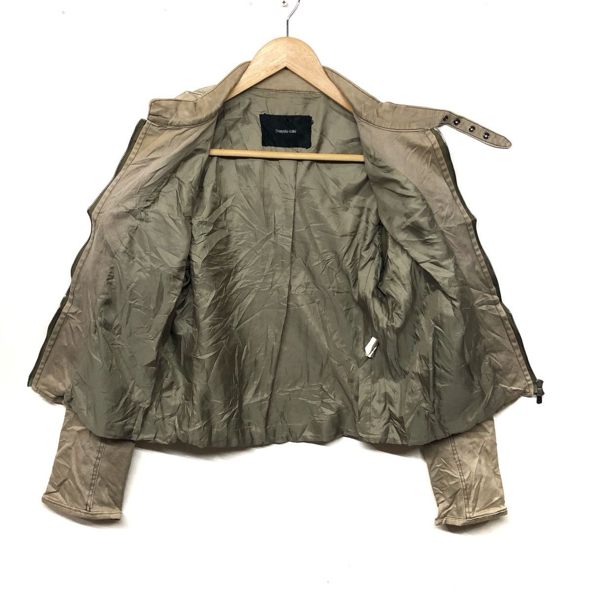 Japanese Brand × Seditionaries × Yasuyuki Ishii Yasuyuki Ishii Jacket Cafe Racer Punk Multi Zipper Jacket Size US S / EU 44-46 / 1 - 3 Thumbnail