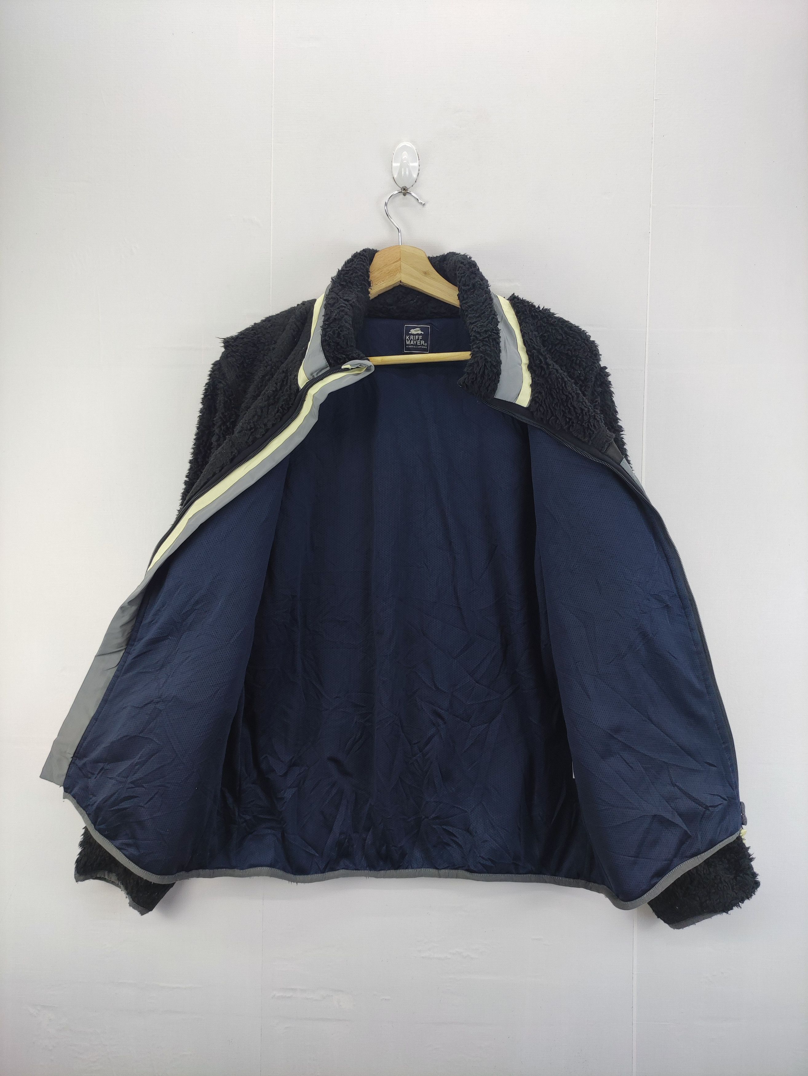 Japanese Brand Vintage Kriff Mayer Sherpa Jacket Zipper Size US L / EU 52-54 / 3 - 6 Thumbnail