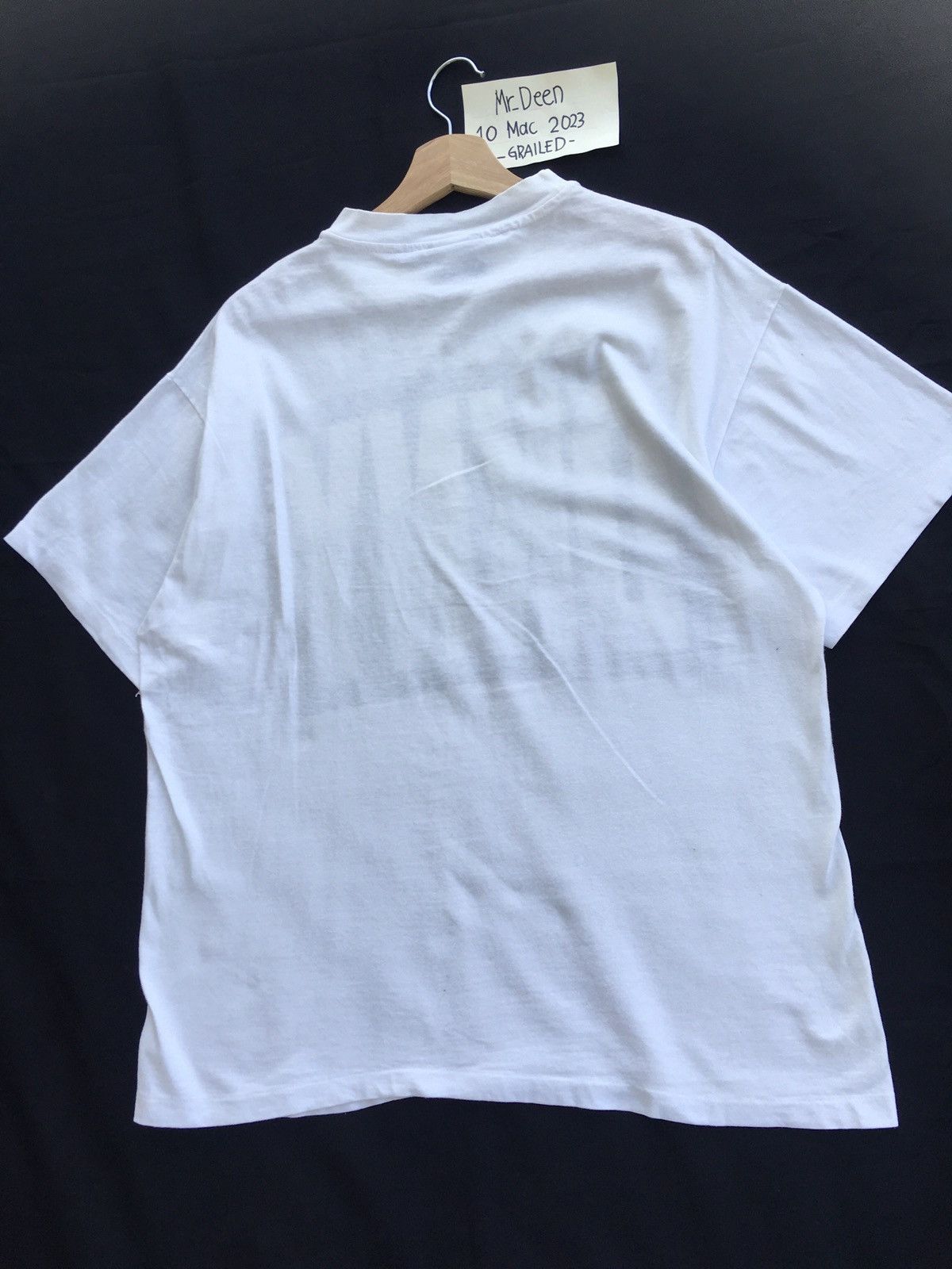 DKNY Rare Vintage DKNY Big Logo Spellout Tshirt Size US L / EU 52-54 / 3 - 14 Thumbnail