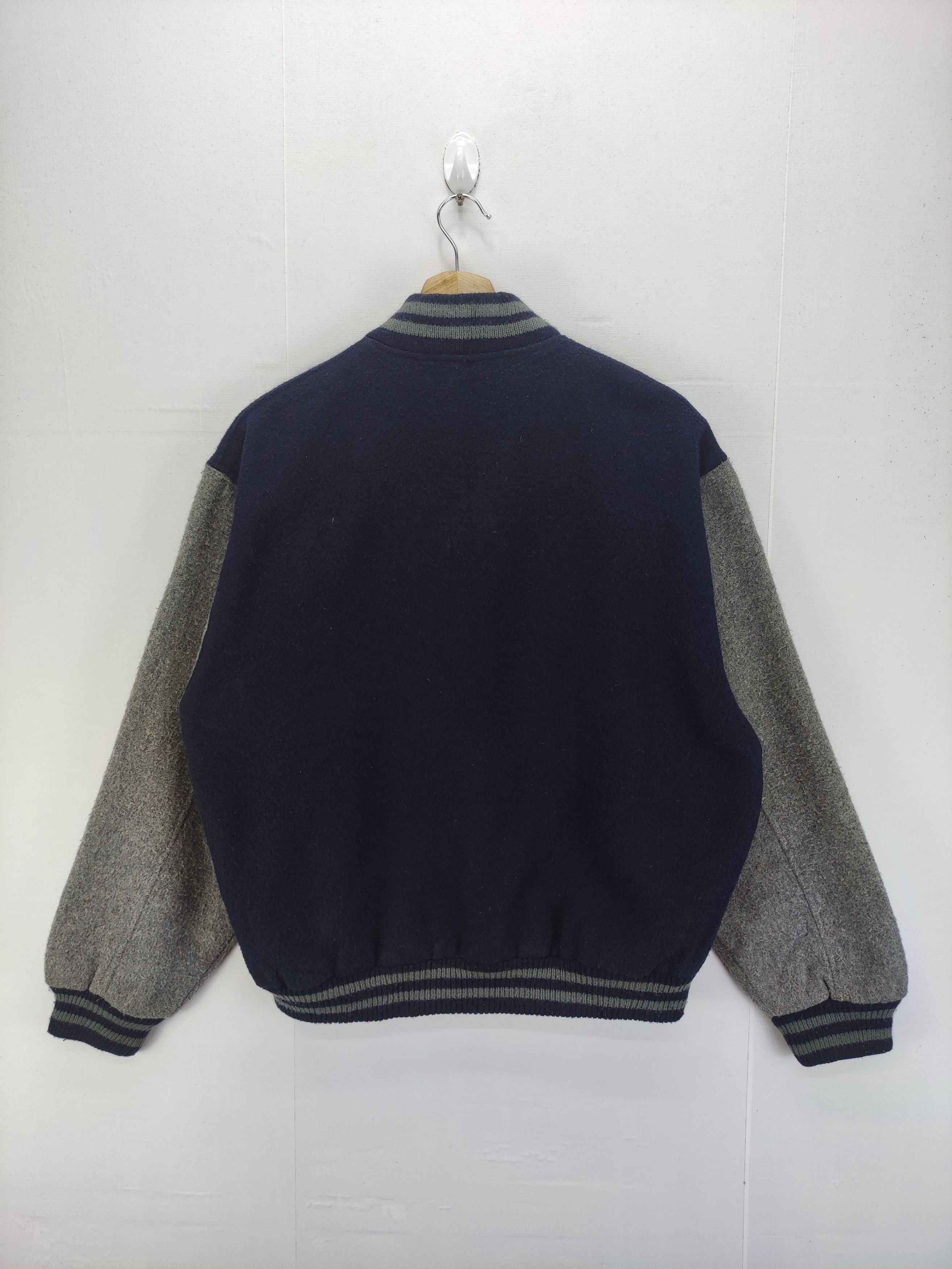 Vintage Vintage Off Road Varsity Wool Jacket Snap Button Size US L / EU 52-54 / 3 - 7 Thumbnail
