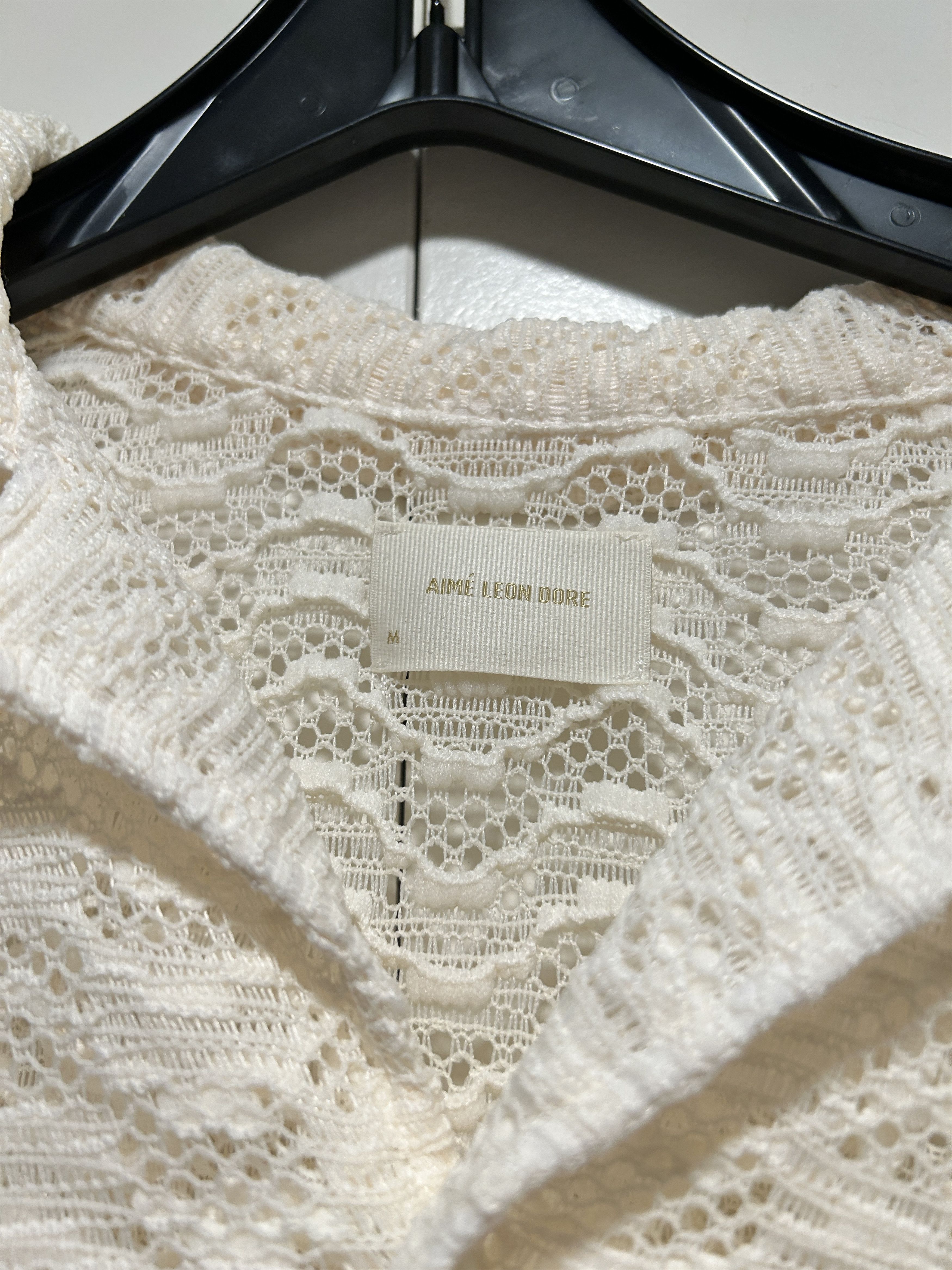 Aime Leon Dore Aime Leon Dore Rico long sleeve- cream Size US M / EU 48-50 / 2 - 9 Thumbnail