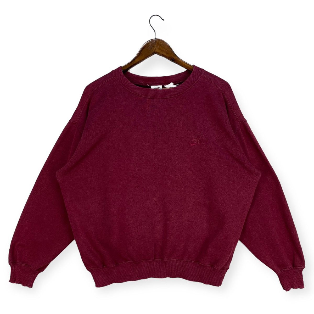 Nike Vintage 90s Nike Sweatshirt Size US L / EU 52-54 / 3 - 1 Thumbnail