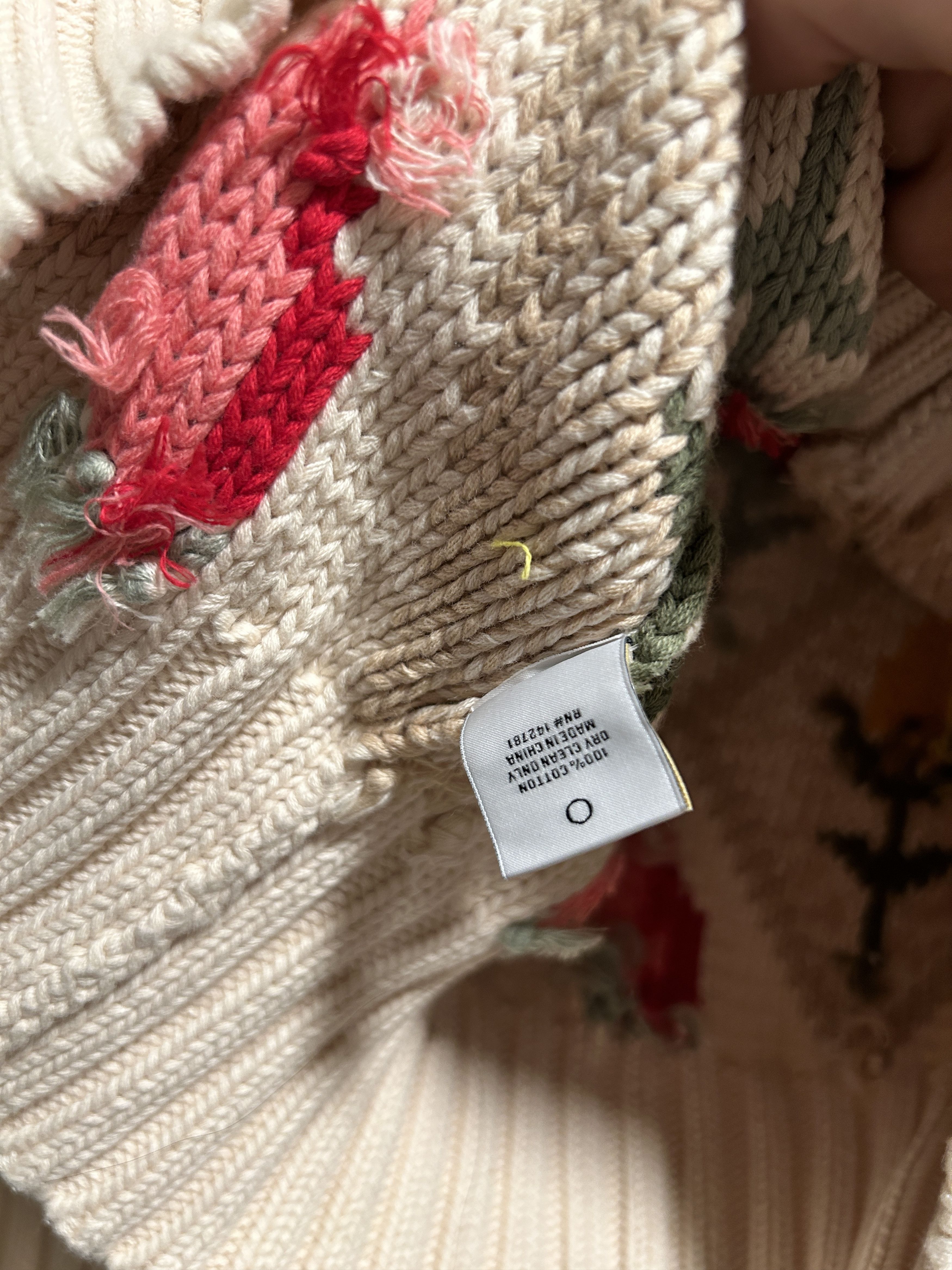 Aime Leon Dore Aime Leon Dore SWEATERS Floral Knit Sweater size medium Size US M / EU 48-50 / 2 - 5 Thumbnail