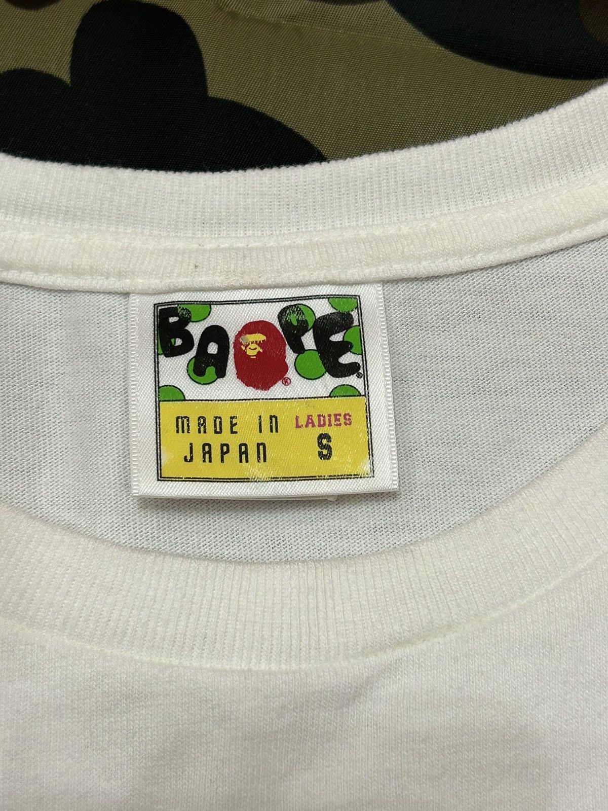 Bape Plaid Ape Shall Never Kill Ape Tee Size S / US 4 / IT 40 - 4 Thumbnail