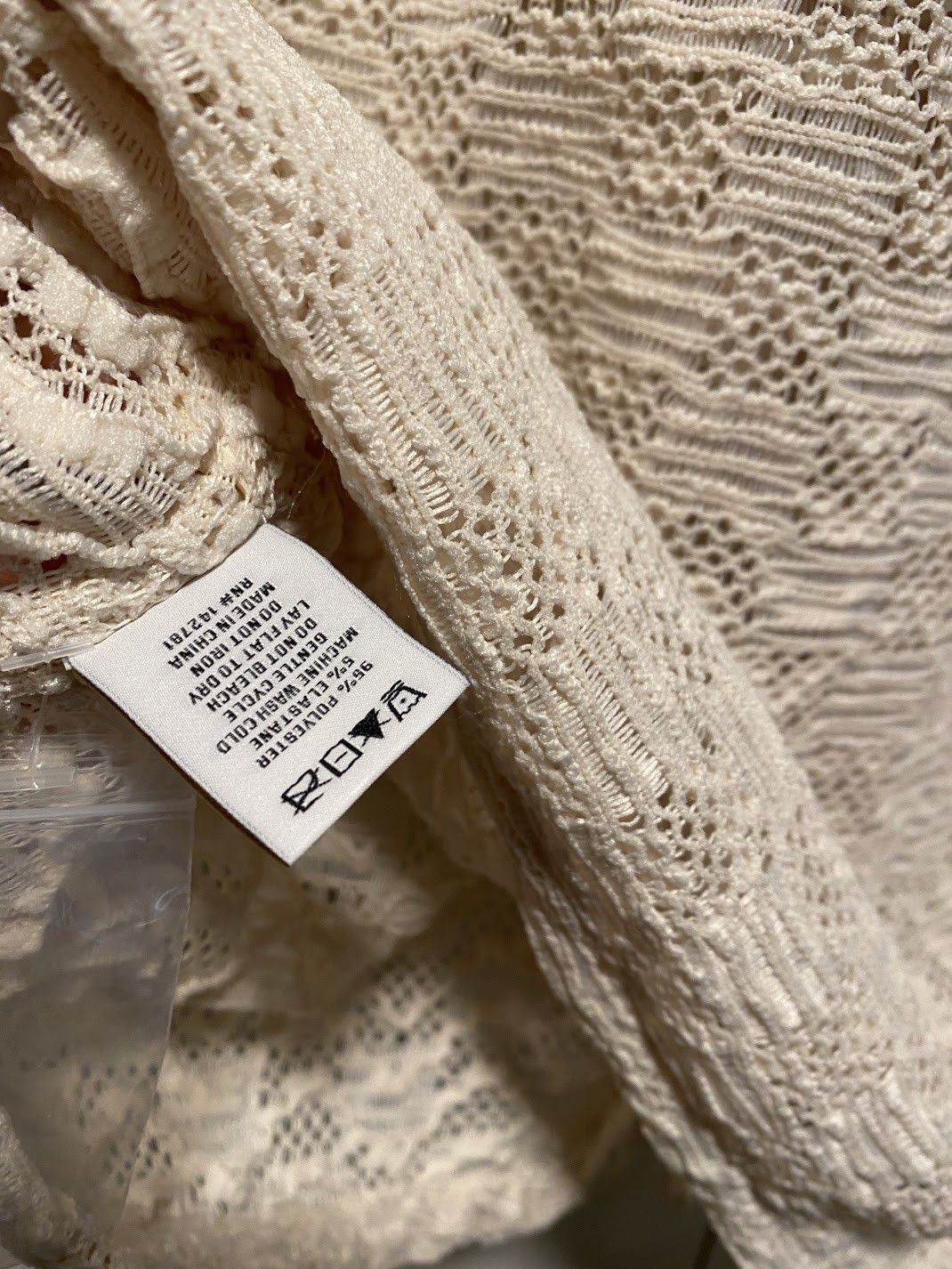 Aime Leon Dore Rico Shirt Cream lace crochet Woven Button AfterGlow ss22 Size US XXL / EU 58 / 5 - 3 Thumbnail