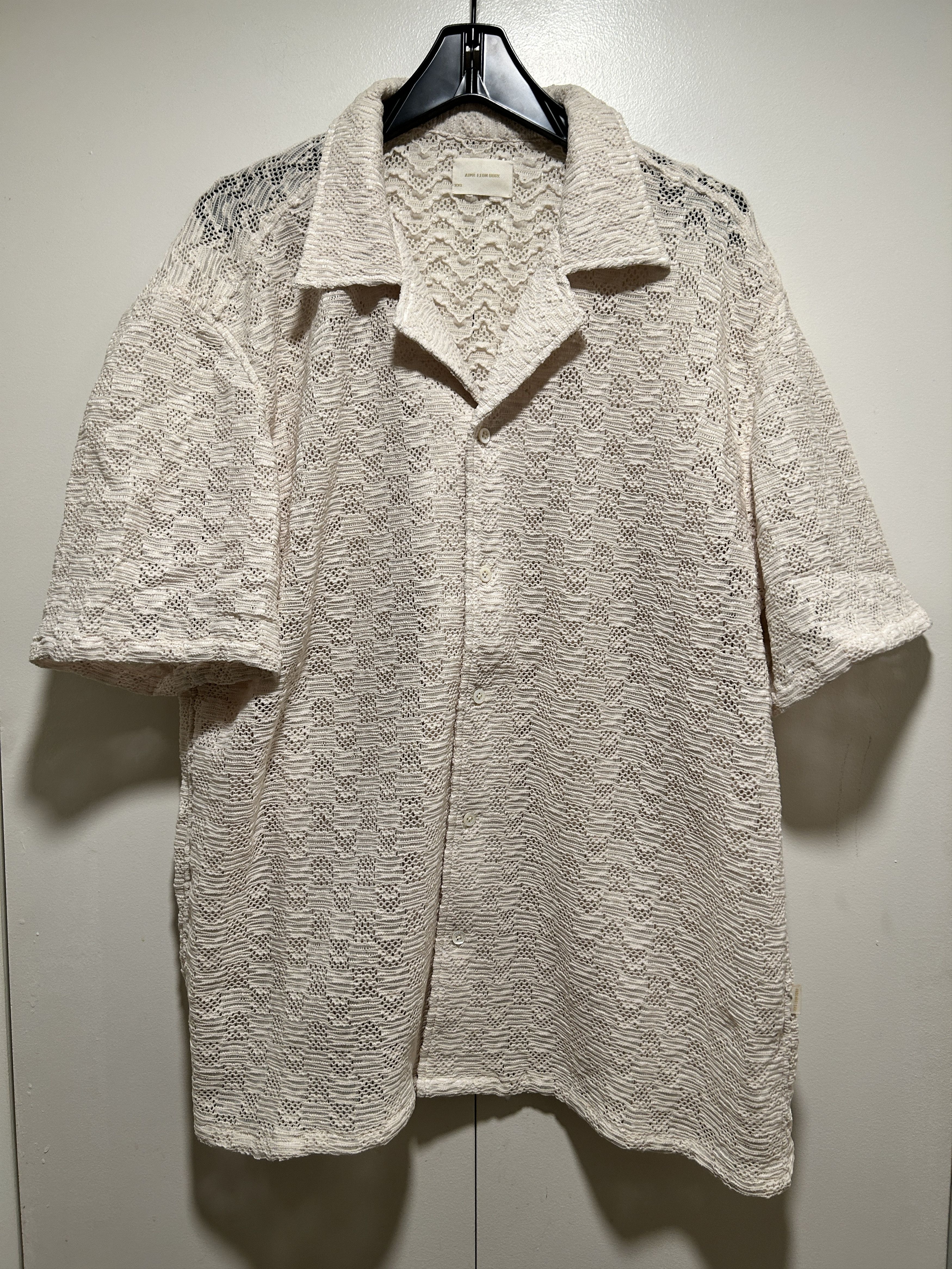 Aime Leon Dore Aime Leon Dore Resort Lace Shirt | Grailed