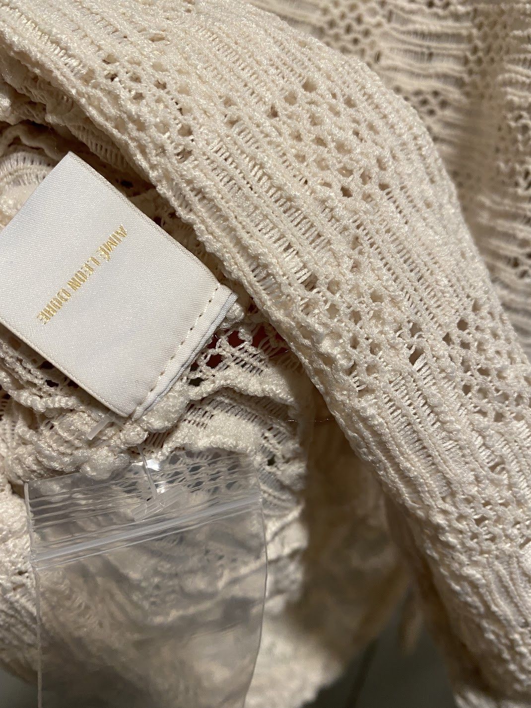 Aime Leon Dore Rico Shirt Cream lace crochet Woven Button AfterGlow ss22 Size US XXL / EU 58 / 5 - 4 Thumbnail