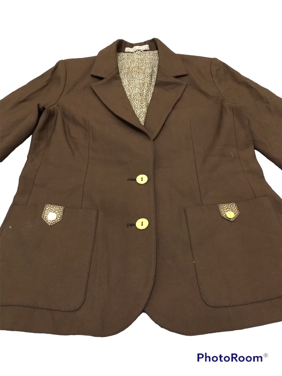 Designer × Japanese Brand × Vintage Borbonese by redwall blazer 2 button (combo) Size S / US 4 / IT 40 - 2 Thumbnail