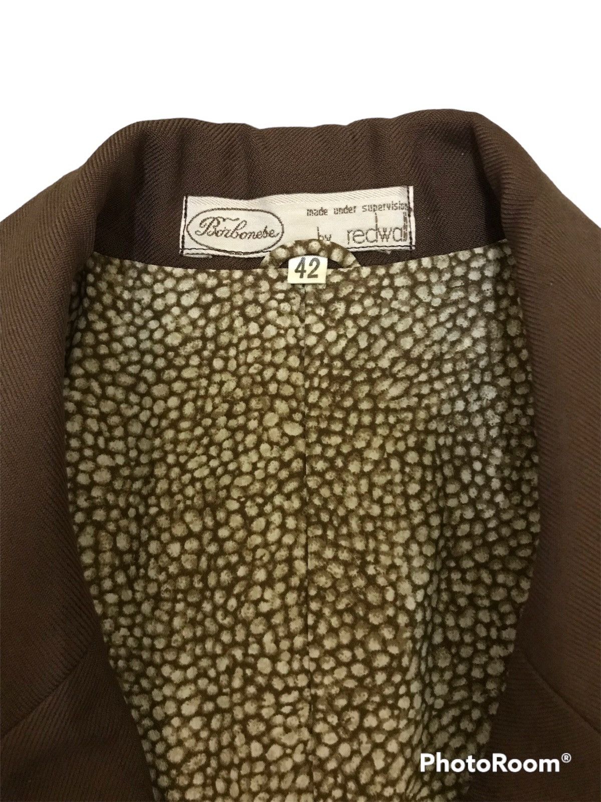 Designer × Japanese Brand × Vintage Borbonese by redwall blazer 2 button (combo) Size S / US 4 / IT 40 - 4 Thumbnail