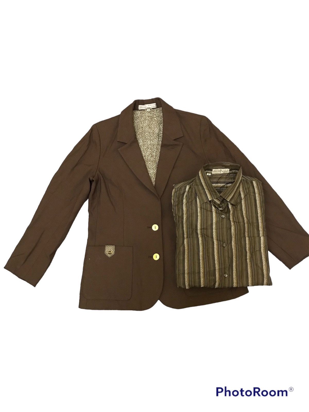 Designer × Japanese Brand × Vintage Borbonese by redwall blazer 2 button (combo) Size S / US 4 / IT 40 - 8 Thumbnail