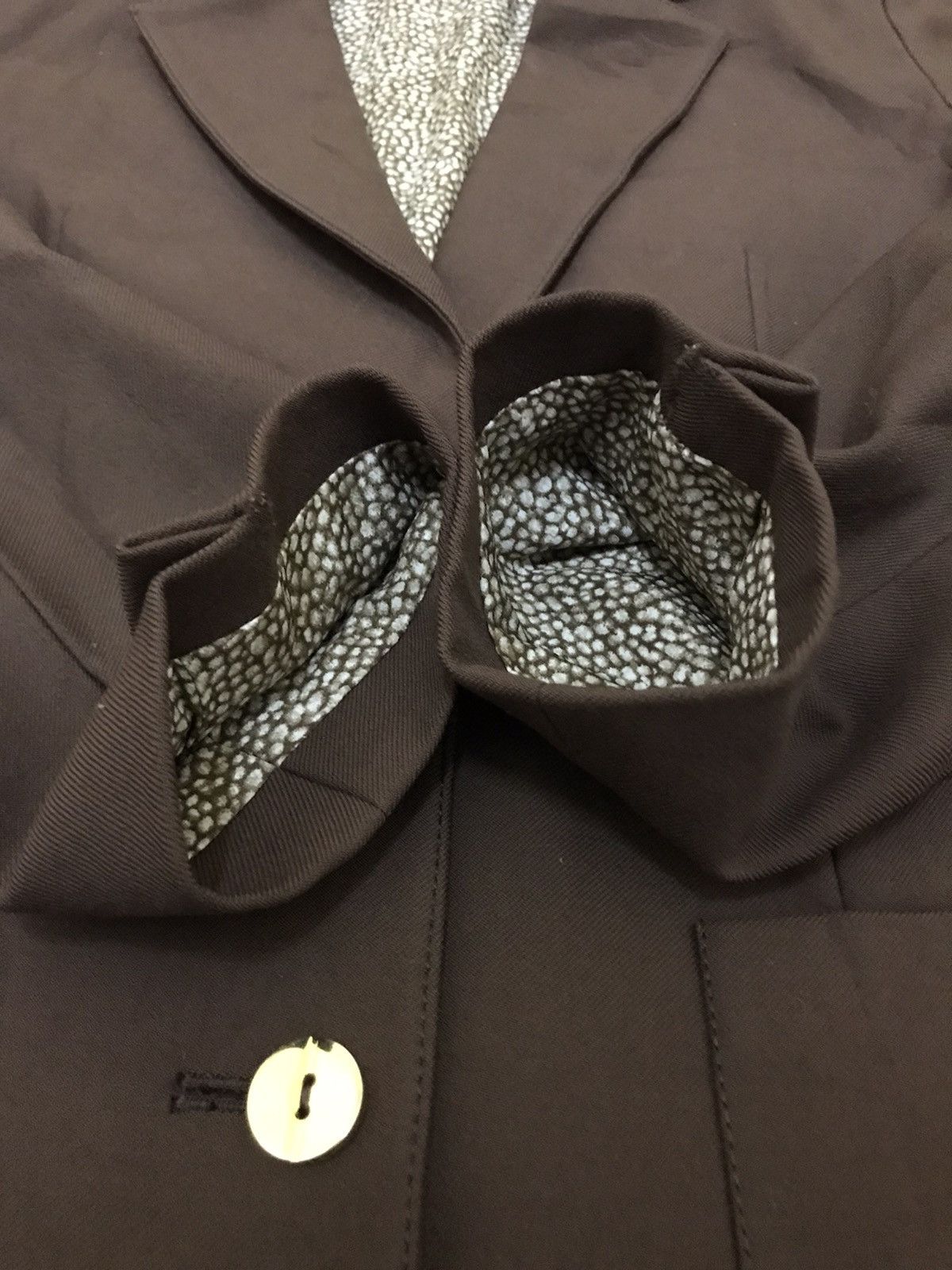 Designer × Japanese Brand × Vintage Borbonese by redwall blazer 2 button (combo) Size S / US 4 / IT 40 - 3 Thumbnail