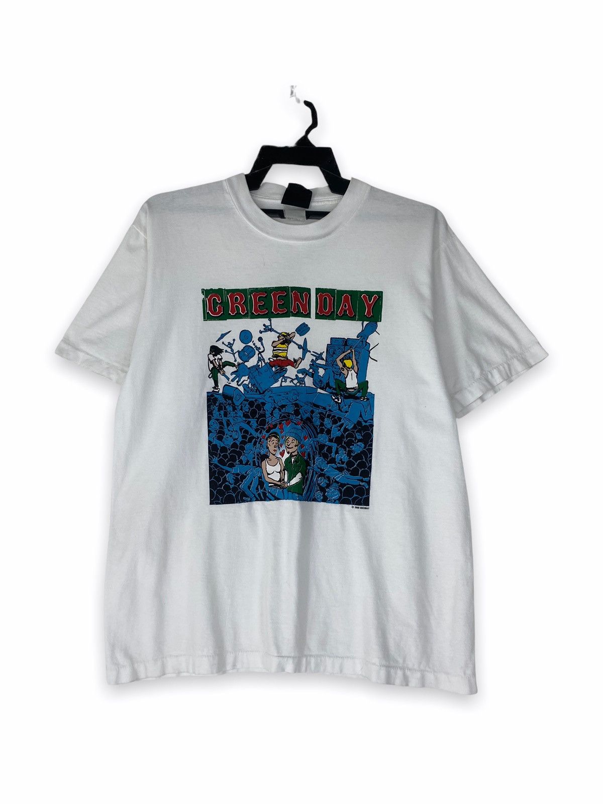 Band Tees Vintage rare Greenday punk rock band Size US L / EU 52-54 / 3 - 1 Thumbnail