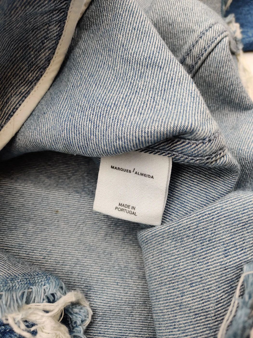 Marques'Almeida ⚡️QUICK SALE⚡️Marques Almeida Blue Oversized Denim Coat Size US XS / EU 42 / 0 - 4 Thumbnail