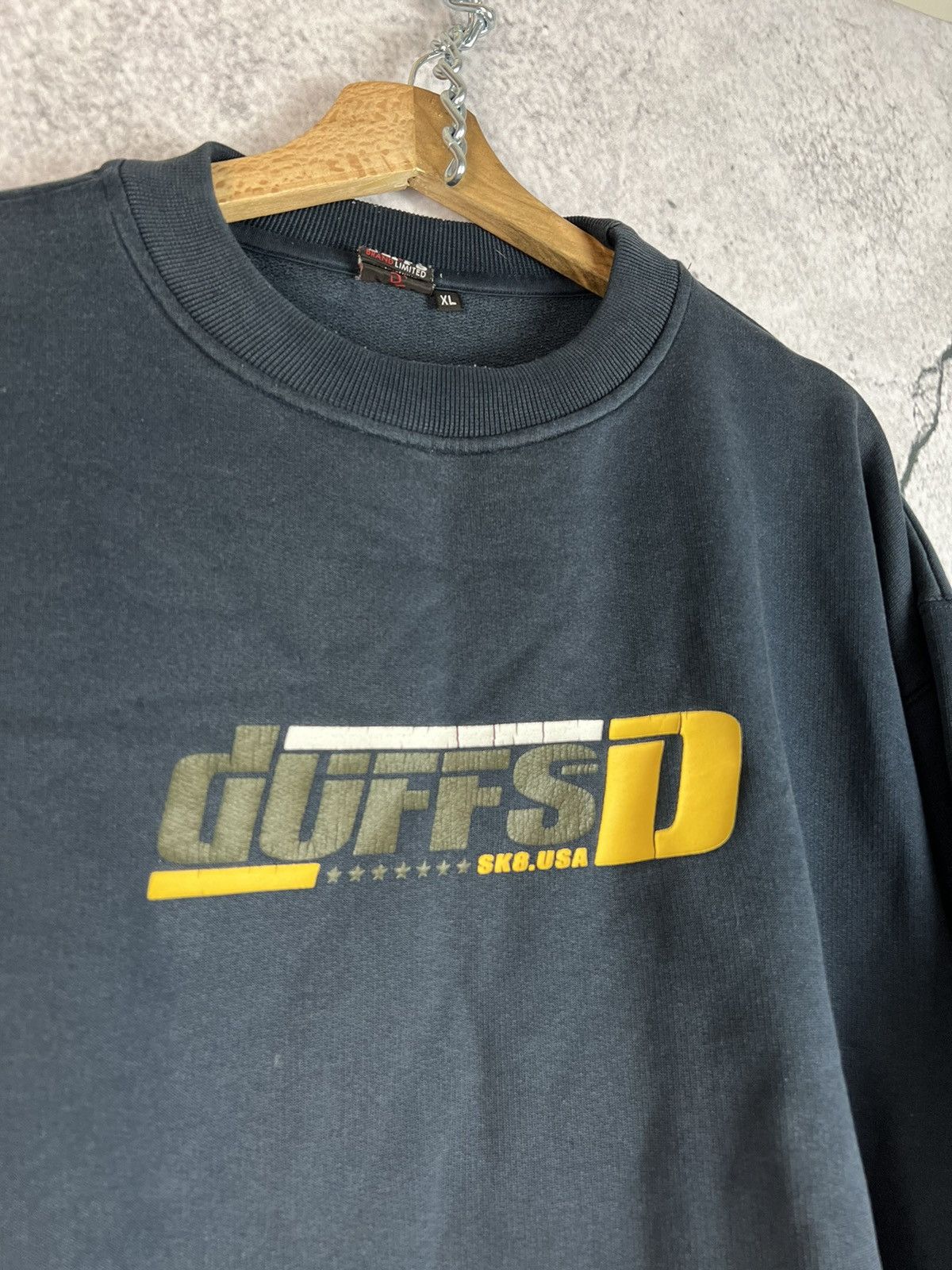 Vintage Vintage Duffs D skateboards sk8 sweatshirt Size US XL / EU 56 / 4 - 3 Thumbnail