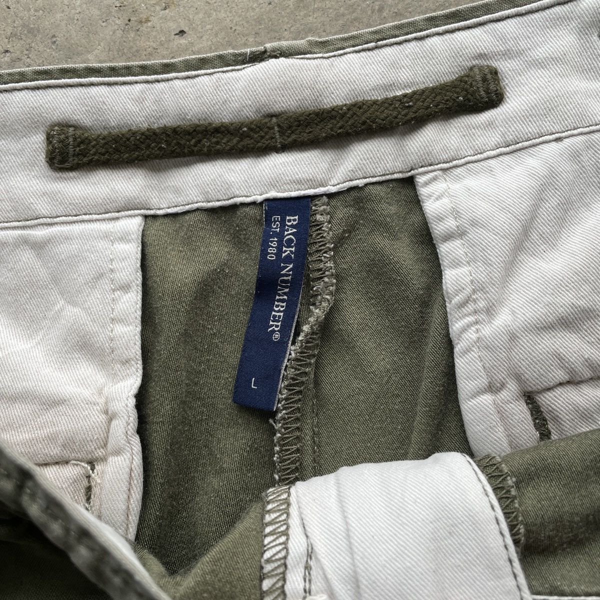 Japanese Brand Vintage Back Number Faded Cargo Parachute Bondage Pants W34 Size US 34 / EU 50 - 7 Thumbnail