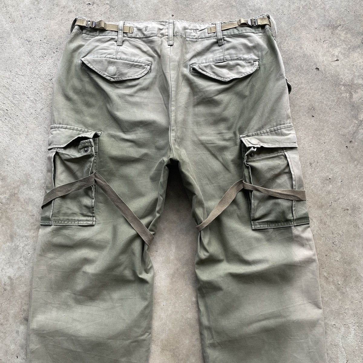 Japanese Brand Vintage Back Number Faded Cargo Parachute Bondage Pants W34 Size US 34 / EU 50 - 10 Thumbnail