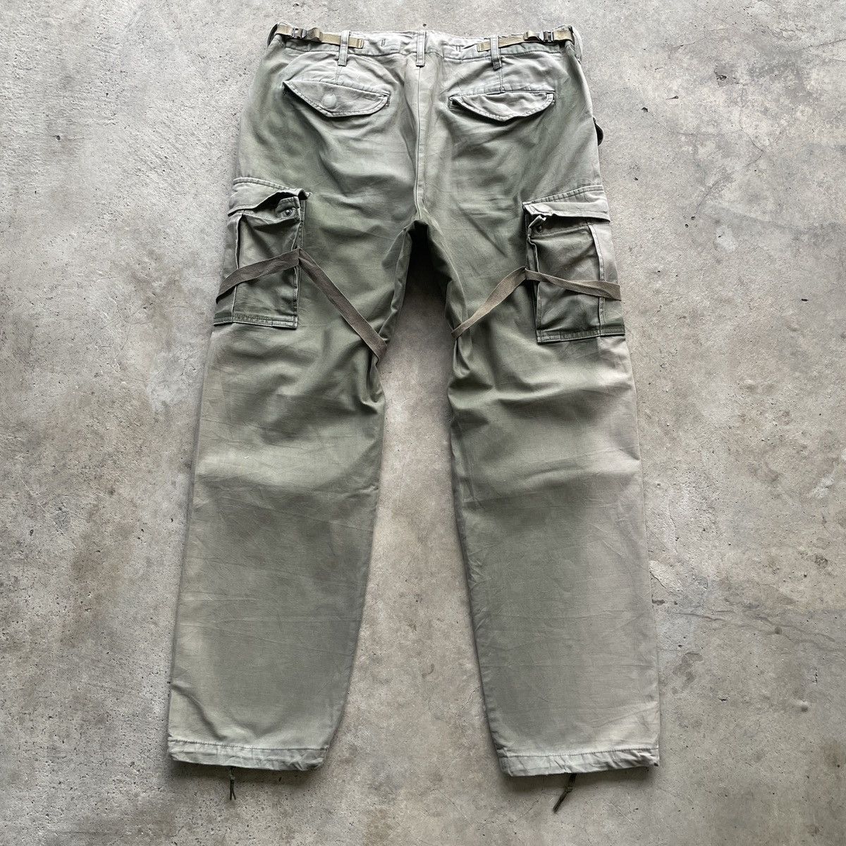 Japanese Brand Vintage Back Number Faded Cargo Parachute Bondage Pants W34 Size US 34 / EU 50 - 12 Thumbnail