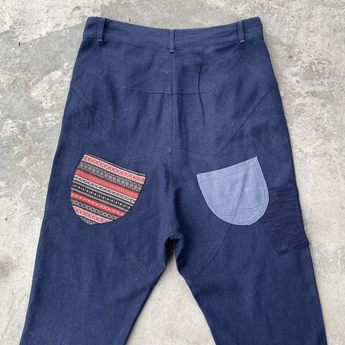 Japanese Brand Vintage Anima Baggy Hip-Hop Trousers Casual Bush Pants Japan Size US 32 / EU 48 - 10 Thumbnail