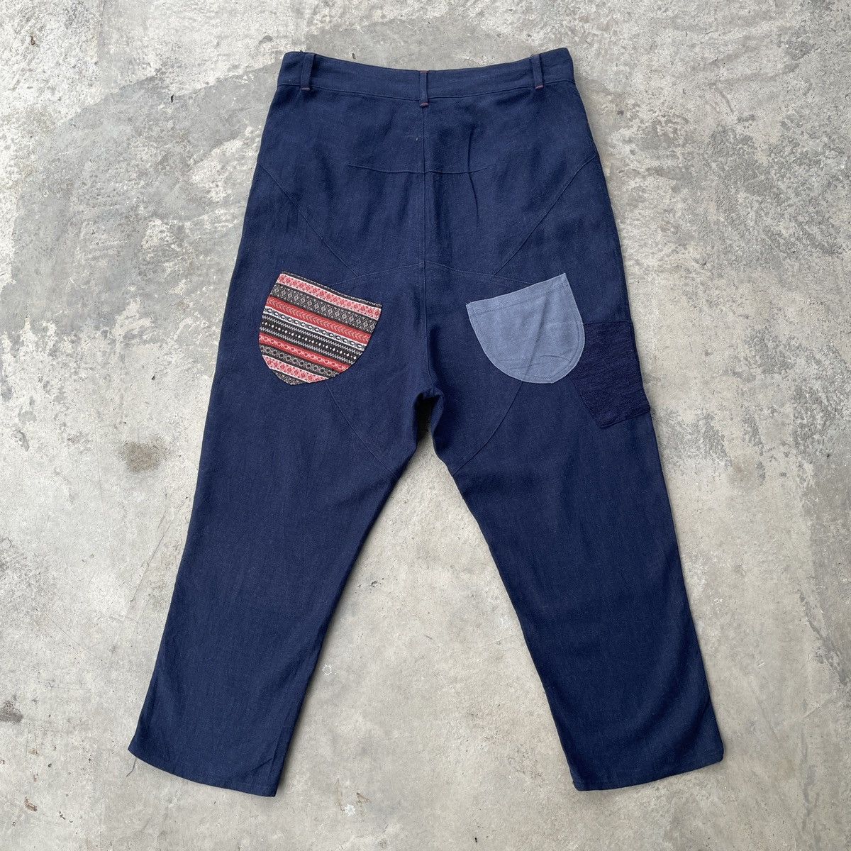 Japanese Brand Vintage Anima Baggy Hip-Hop Trousers Casual Bush Pants Japan Size US 32 / EU 48 - 11 Thumbnail