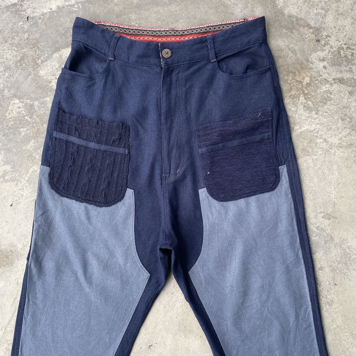 Japanese Brand Vintage Anima Baggy Hip-Hop Trousers Casual Bush Pants Japan Size US 32 / EU 48 - 3 Thumbnail