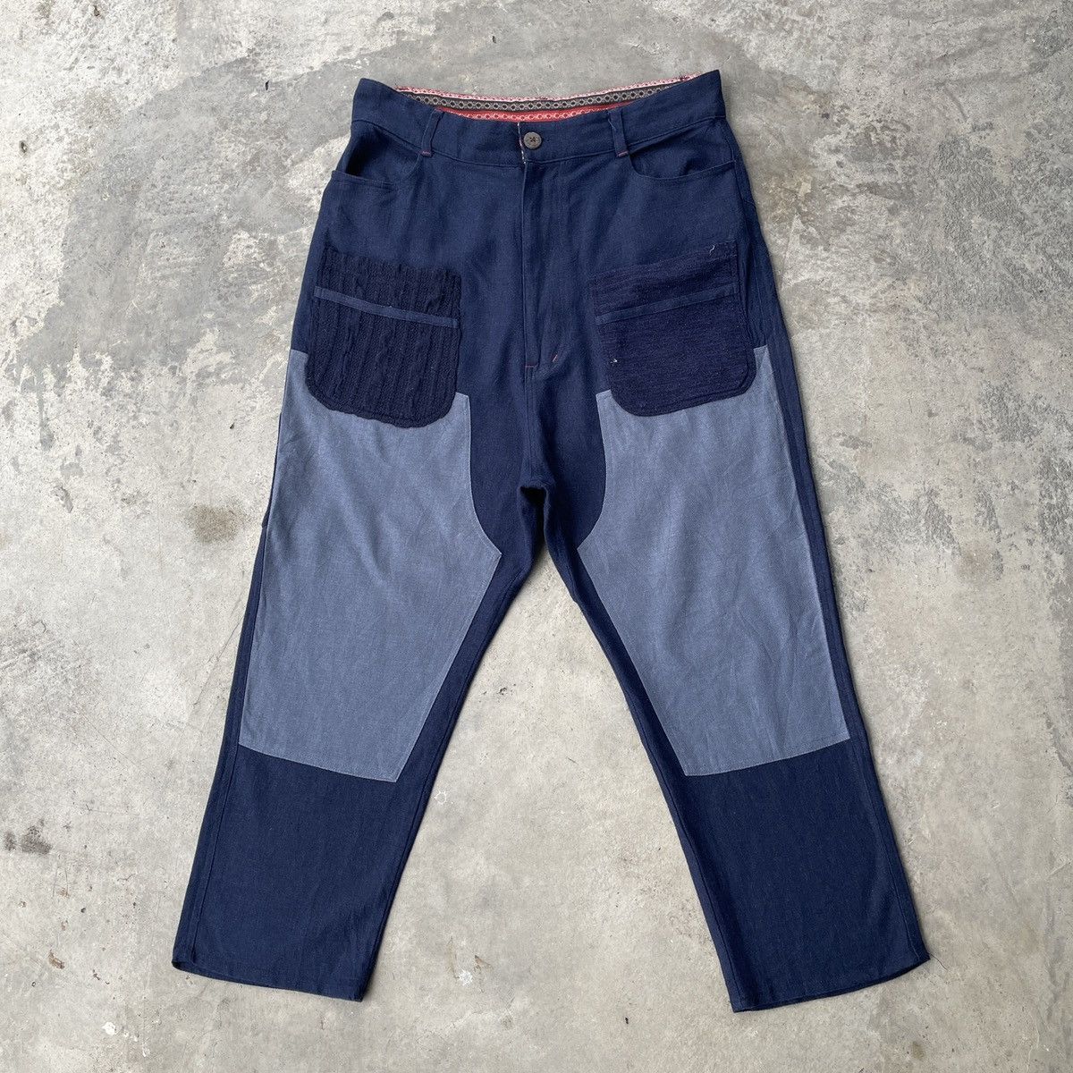 Japanese Brand Vintage Anima Baggy Hip-Hop Trousers Casual Bush Pants Japan Size US 32 / EU 48 - 1 Thumbnail