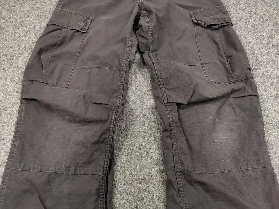 Carhartt Vintage 90' Carhartt Distressed Faded Grey Baggy Cargo Pants Size US 31 - 7 Thumbnail