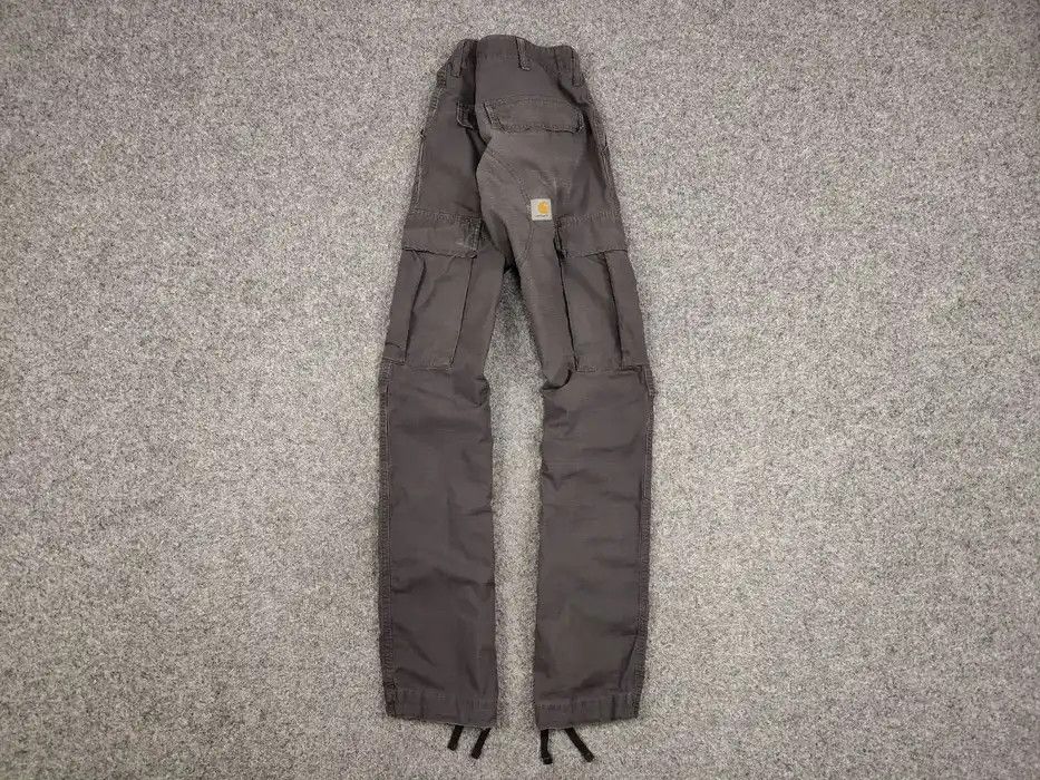 Carhartt Vintage 90' Carhartt Distressed Faded Grey Baggy Cargo Pants Size US 31 - 1 Thumbnail