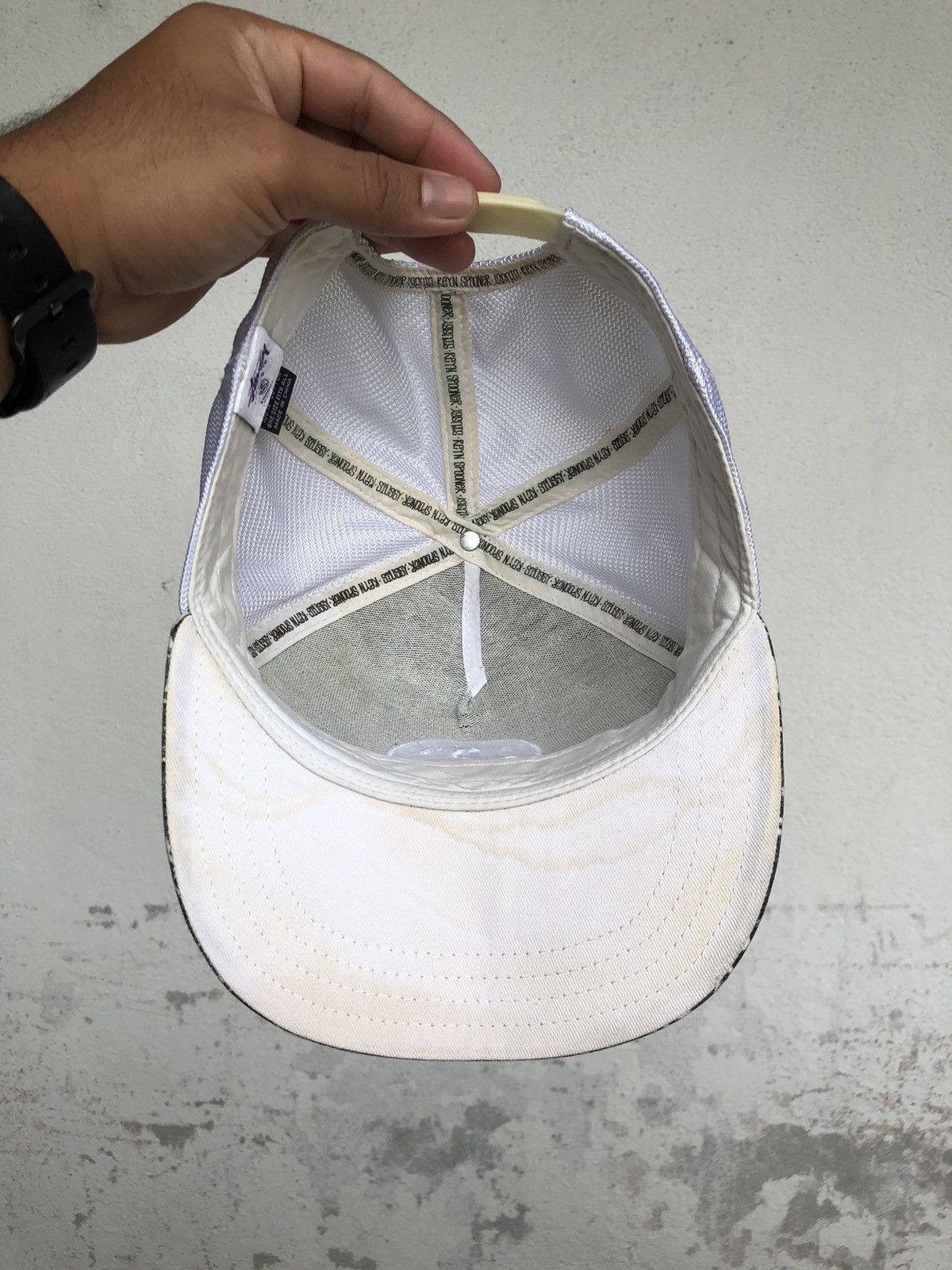 Stussy Rare❗️Vintage Stussy Double S Paisley Trucker Hats Size ONE SIZE - 5 Thumbnail