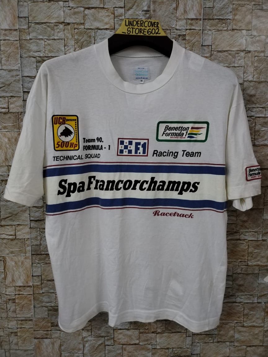 🔥VINTAGE TEAM RACING UNITED COLOUR OF BENNETON