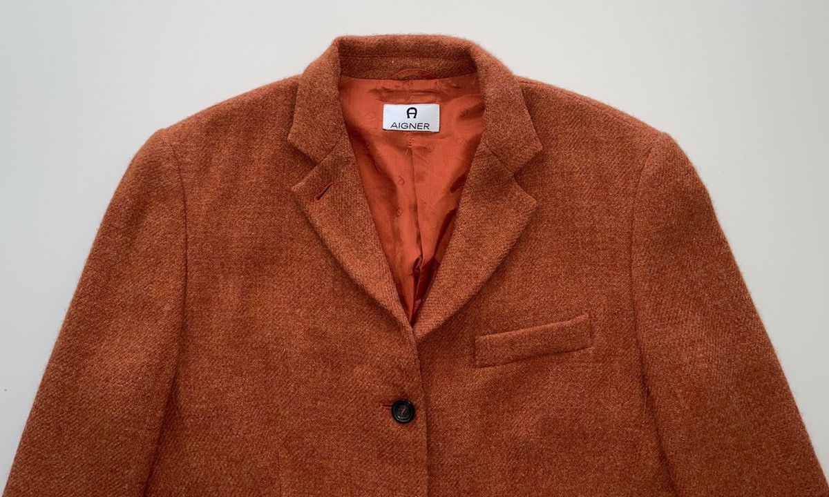 Aigner Aigner Wool Coats Size L / US 10 / IT 46 - 7 Thumbnail