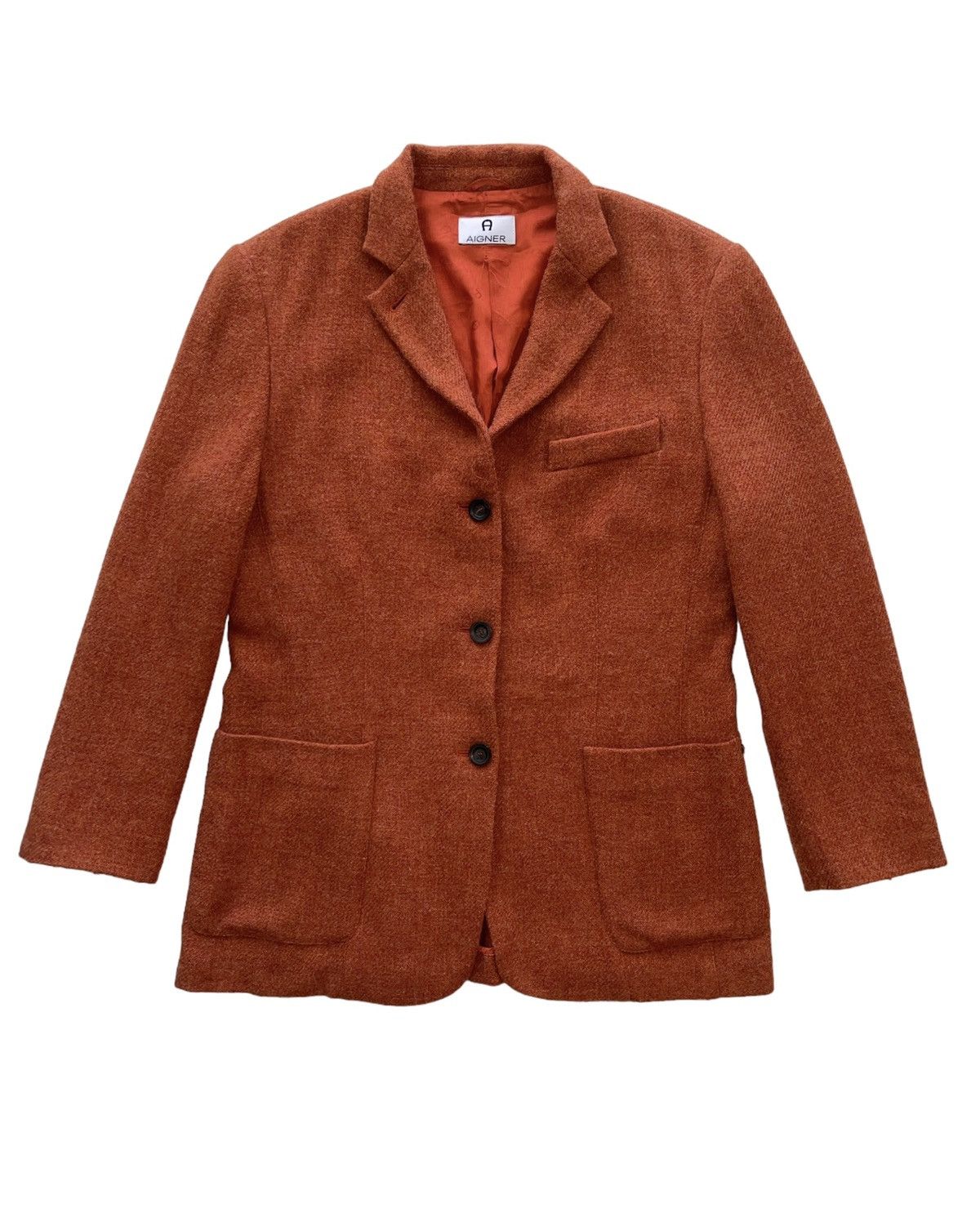 Aigner Aigner Wool Coats Size L / US 10 / IT 46 - 1 Thumbnail