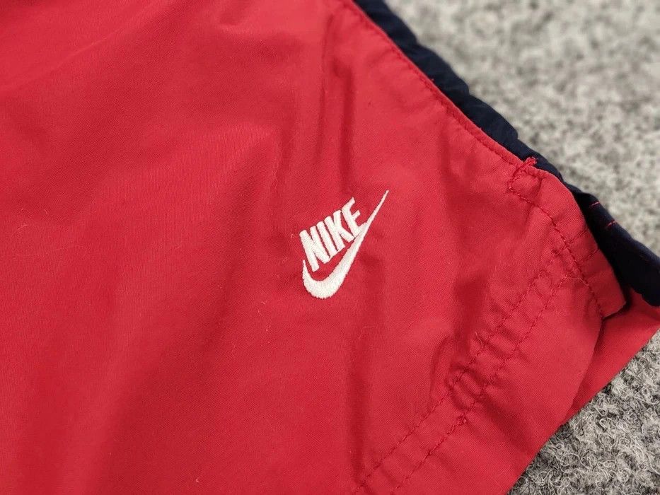 Nike × Vintage Vintage Nike Shorts Red Logo swoosh casual Y2K Streetwear Size US 34 / EU 50 - 7 Thumbnail